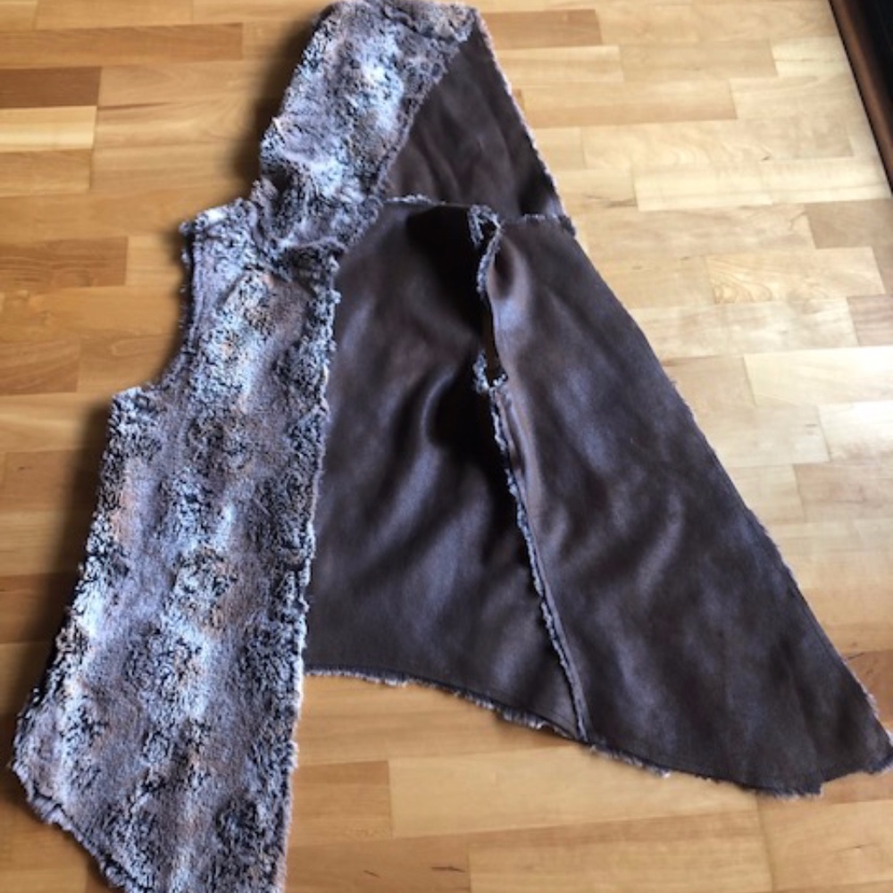 Faux Fur Reversible Vest